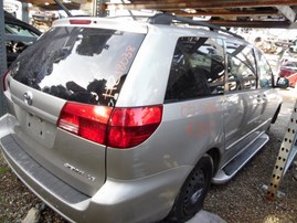 2005 TOYOTA SIENNA LE SILVER 3.3L AT Z18038